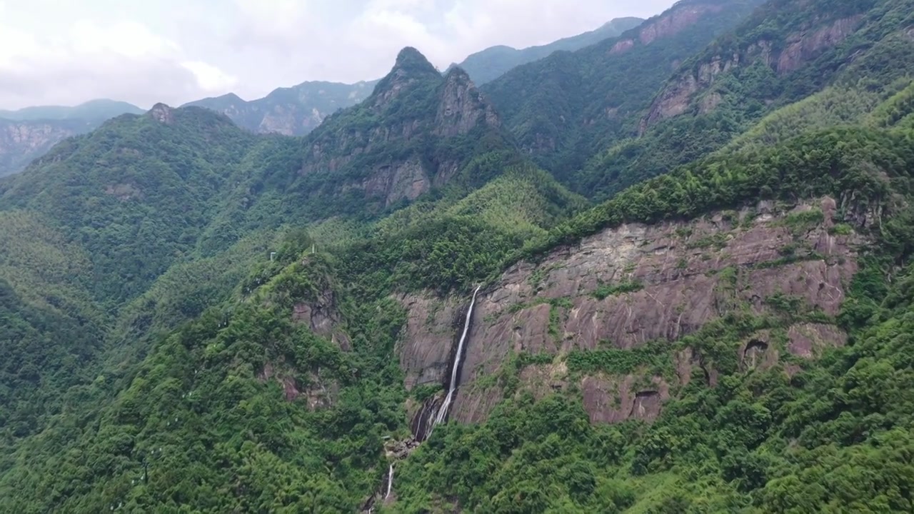 庐山秀峰航拍视频素材