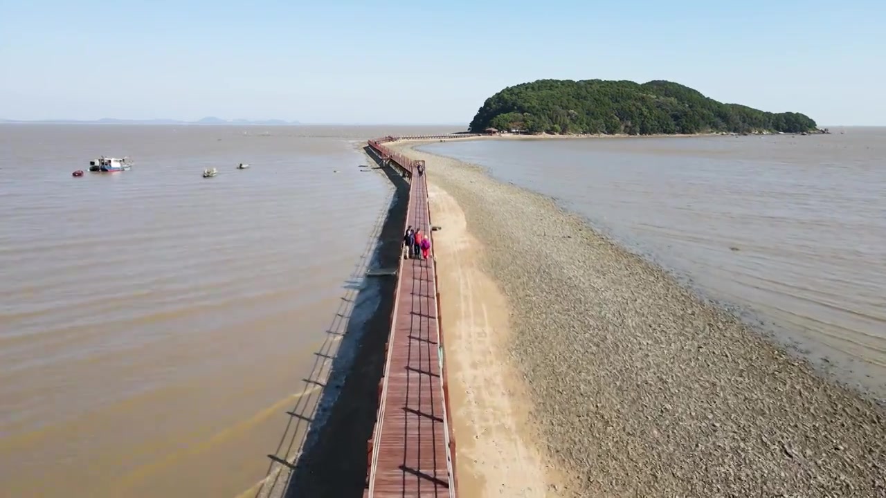 海陵岛老鼠山栈道视频下载