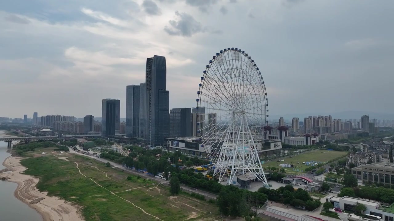 原创「4K」航拍南昌城市宣传片视频素材