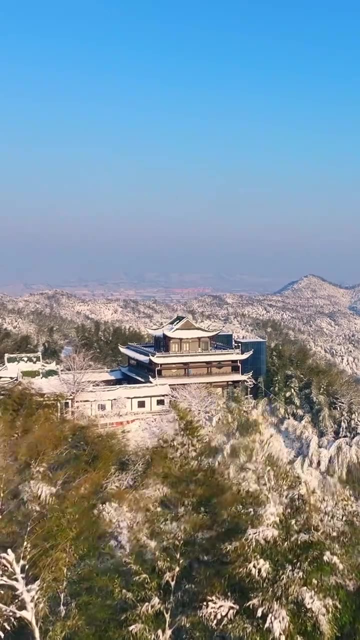 旅行,风景,无人,旅游,户外,建筑,建筑外部,天空,城市,寺庙,旅游目的地,高山,云,高视角,自然,视频素材