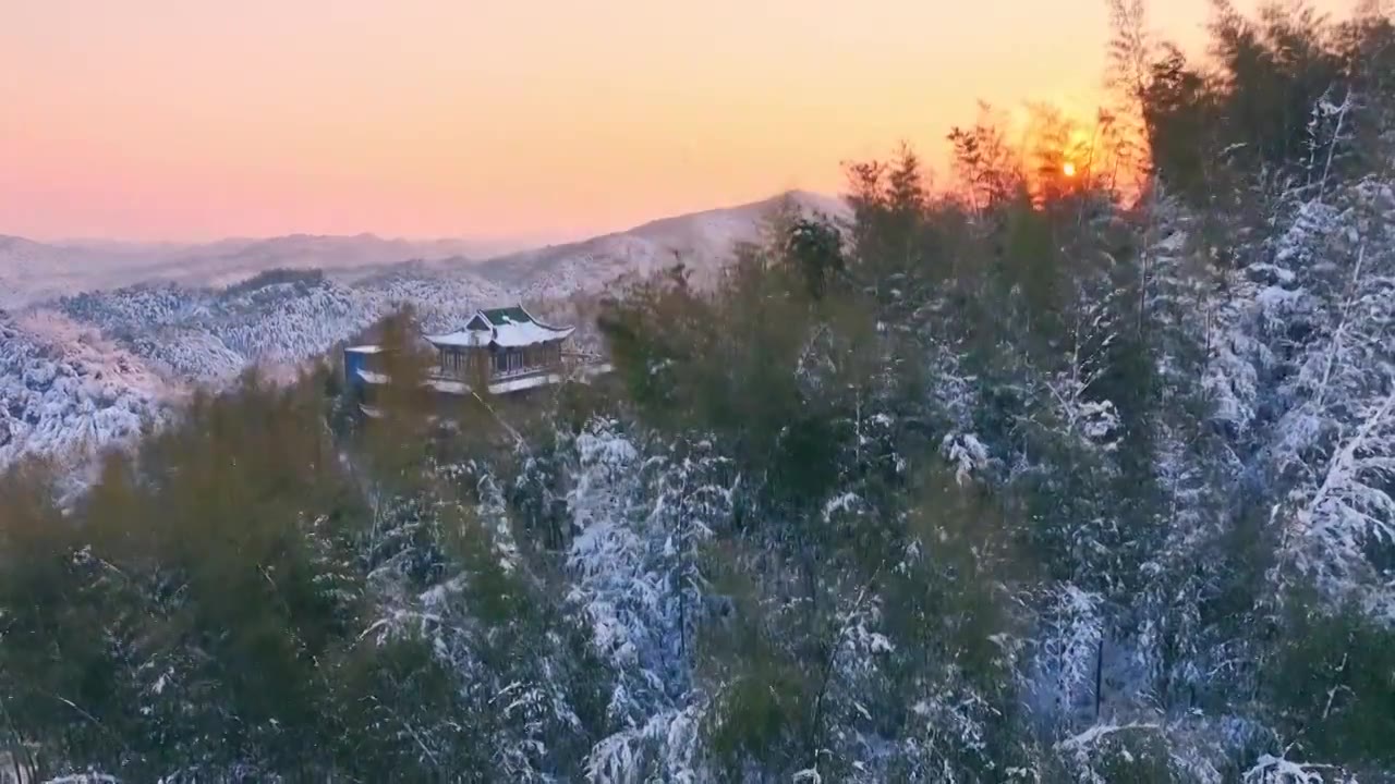 旅行,高山,旅游目的地,无人,户外,风景,旅游,地形,自然,白昼,宁静,建筑,日出,清晨,古建筑,生视频素材