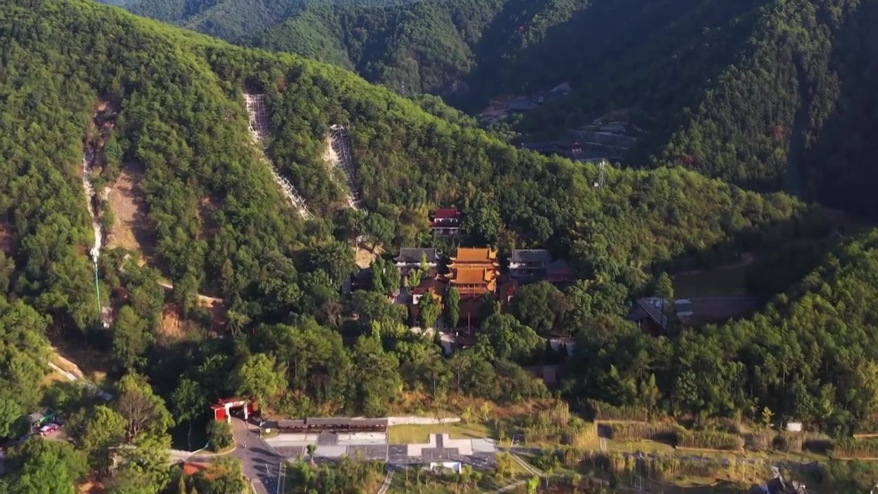 青原山风景区视频素材