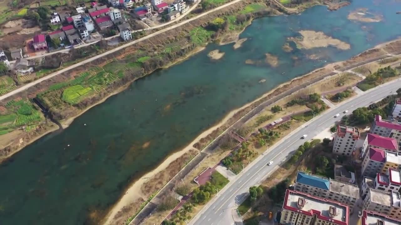 江西永新城区视频素材