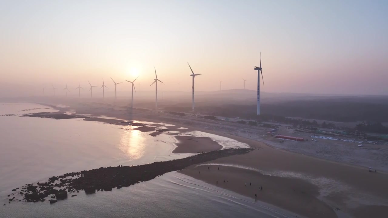 烟台海岸视频素材