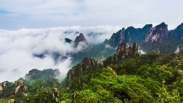 黄山云海视频素材