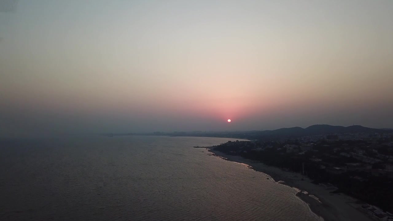 福建霞浦的日落视频下载