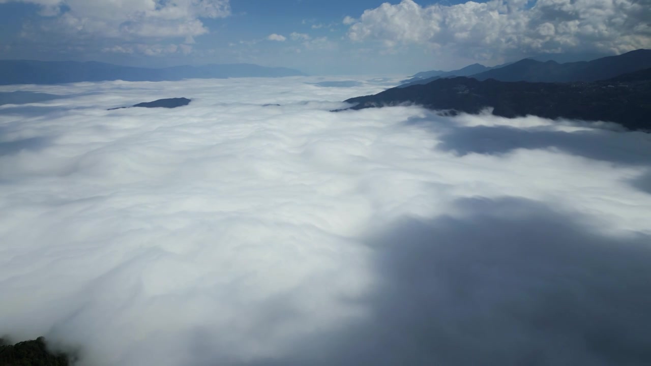 航拍撤玛坝梯田视频素材