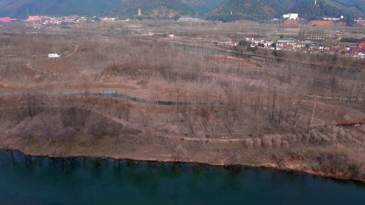 宣城市泾县狮子山油菜花中国宣纸博物馆视频素材