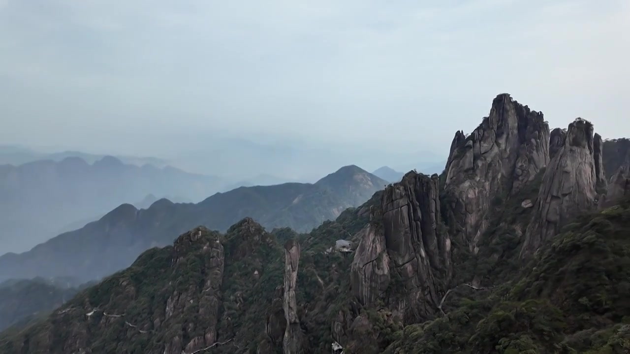 江西三清山风光视频素材