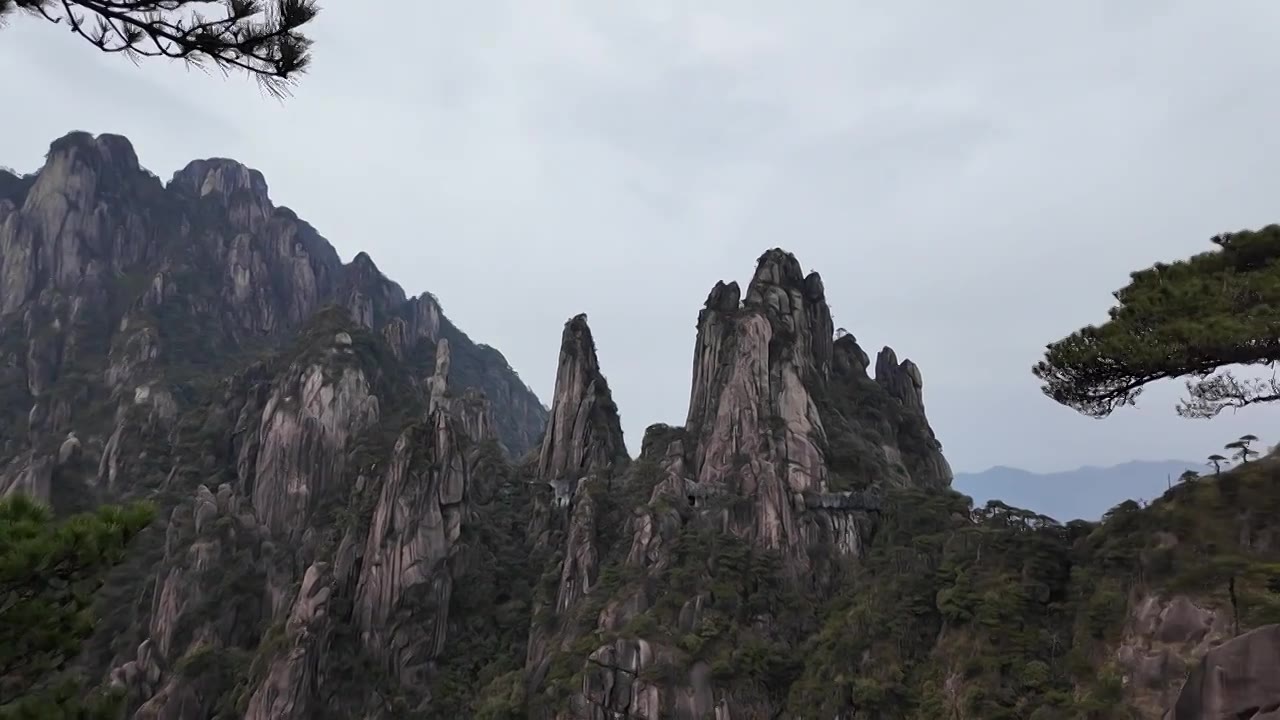 江西三清山风光视频素材