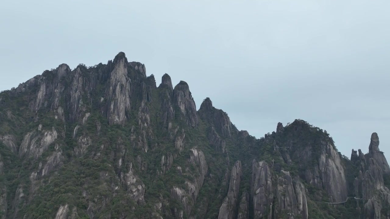 江西三清山风光视频素材