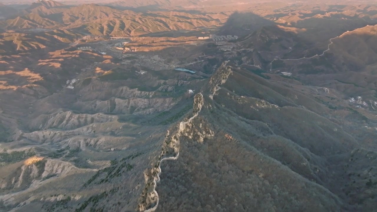 中国长城司马台视频素材