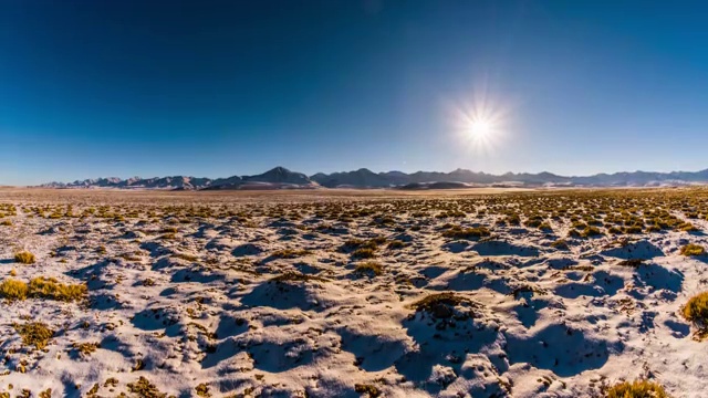 祁连雪山山脉视频素材