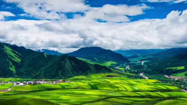 祁连雪山视频素材