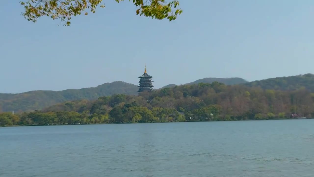 雷峰塔视频素材