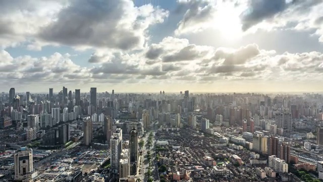 上海城市建筑美景-1视频素材