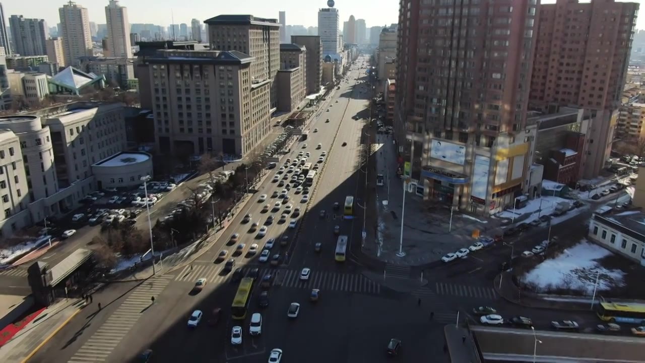 城市 道路视频素材