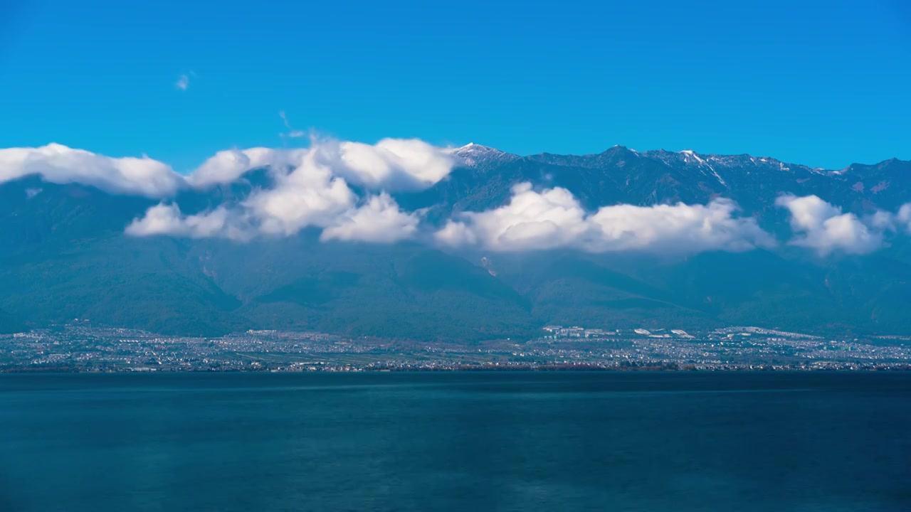 8K云南大理洱海风景视频素材