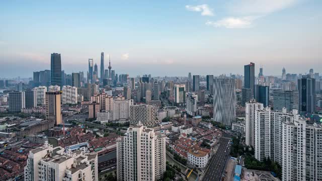 上海城市建筑风景-2视频素材