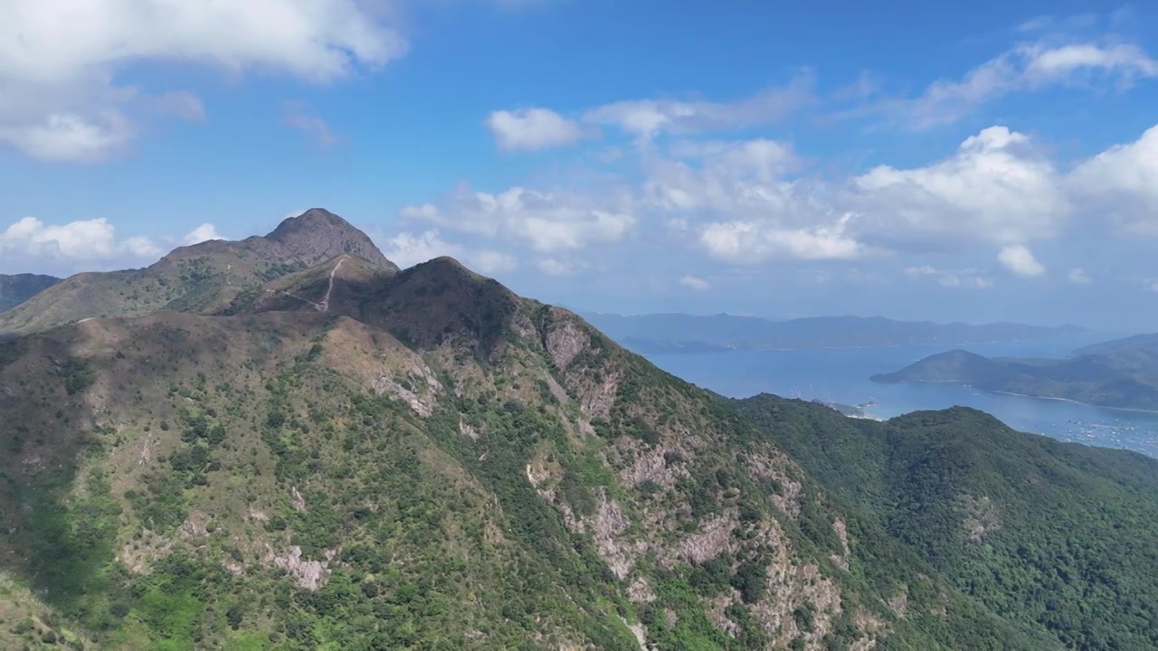 香港山上的景色视频下载