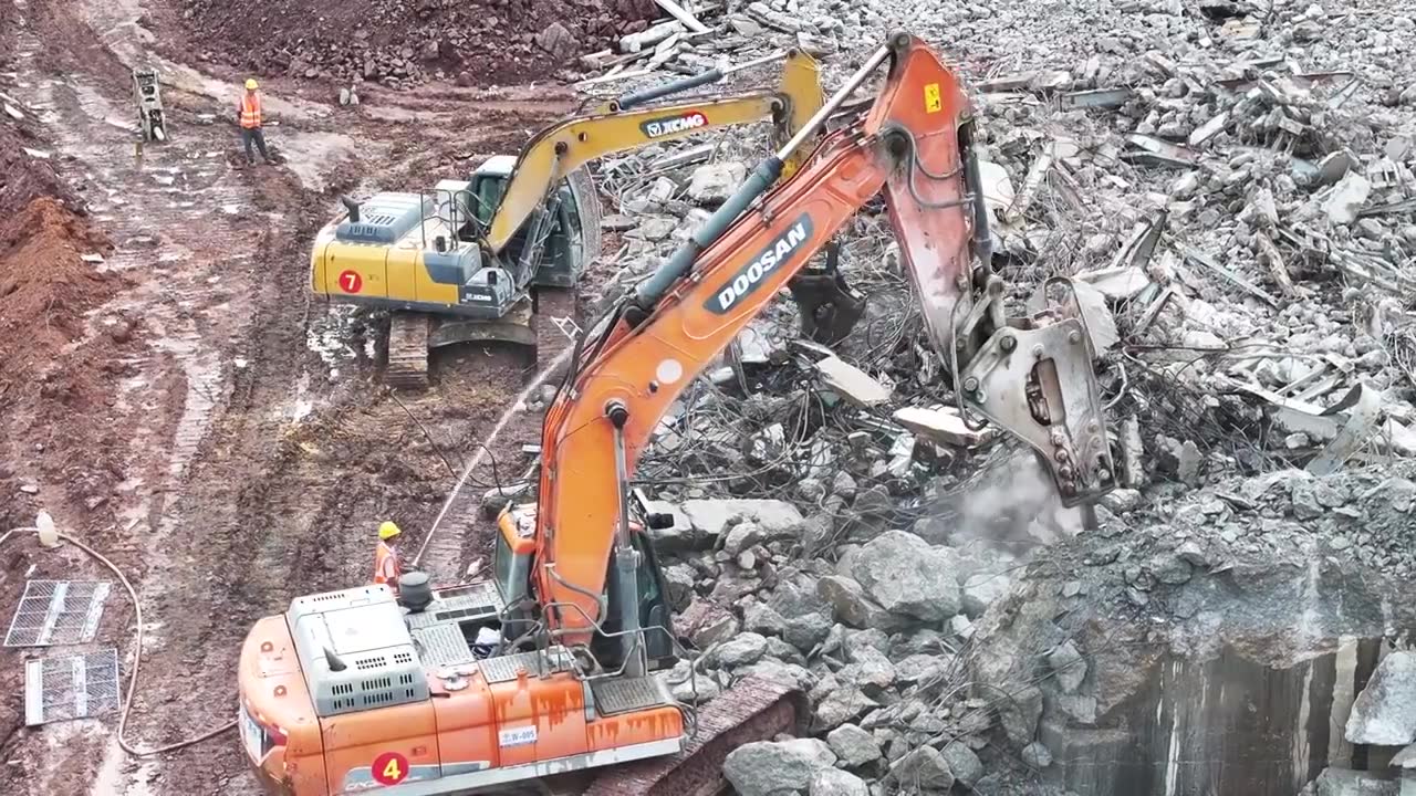 平陆运河 青年水闸今天拆除视频素材