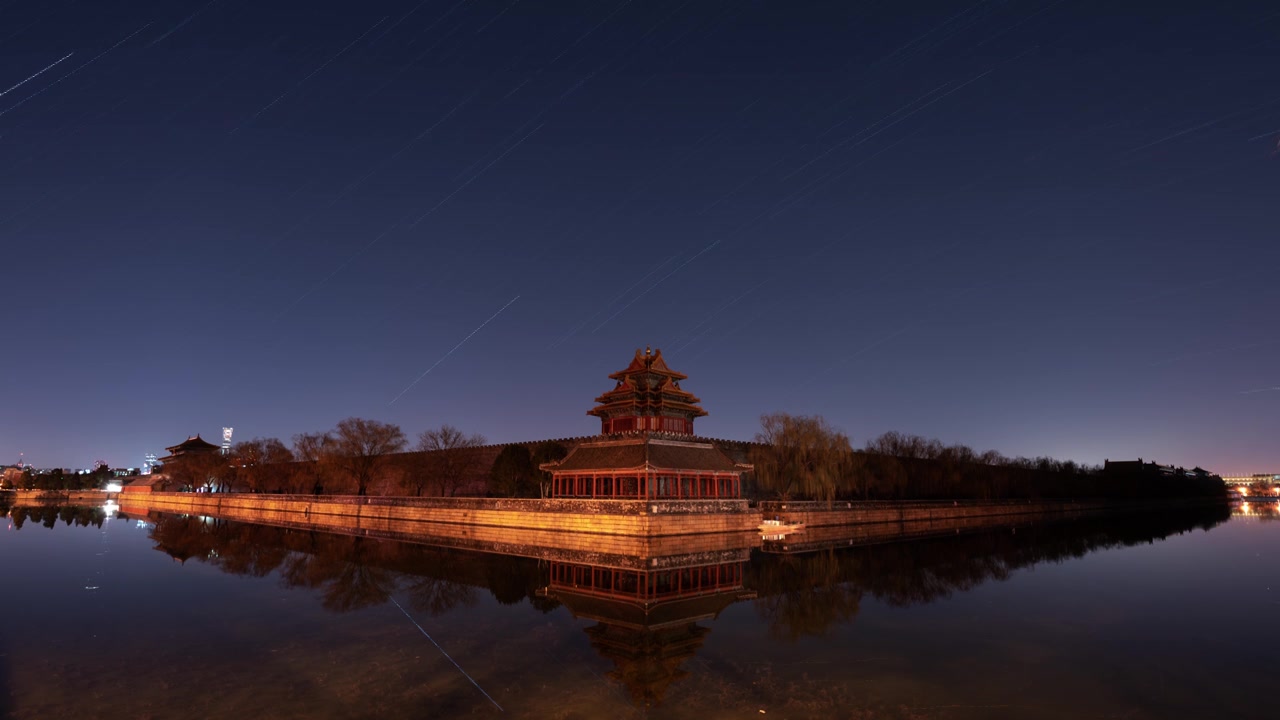 北京故宫美景视频素材