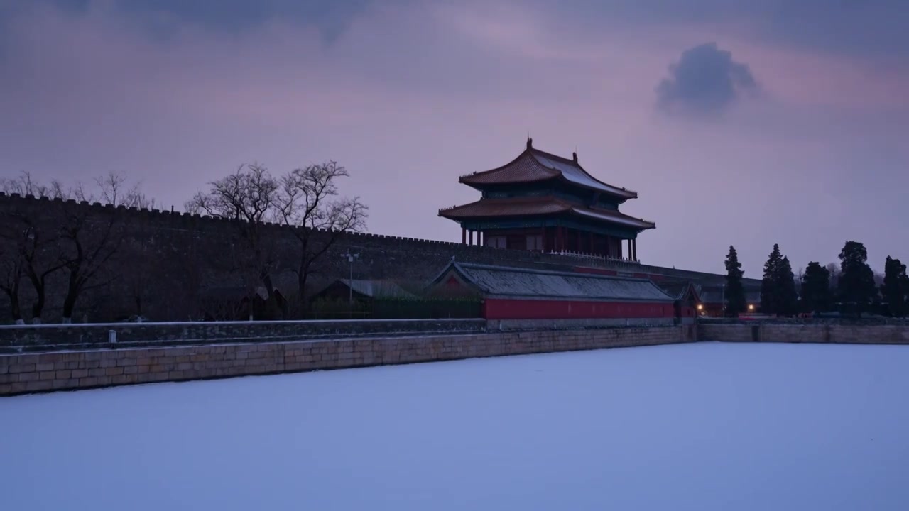 北京故宫美景视频素材