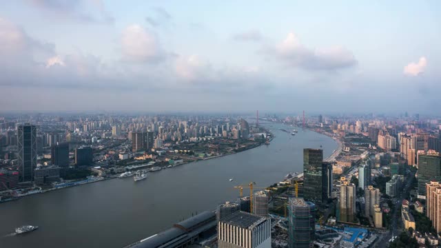 上海浦江风景-2视频素材