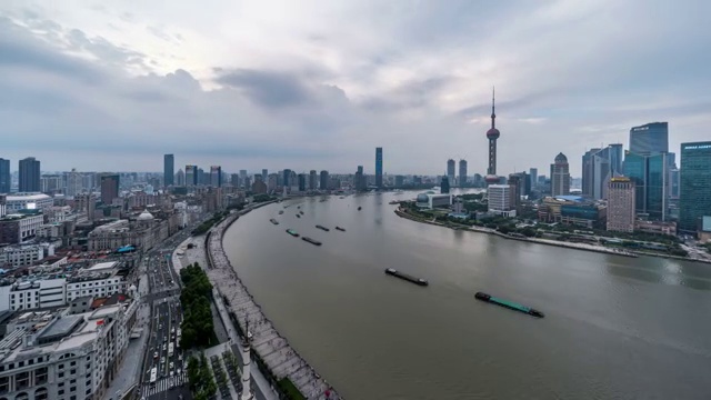 上海浦江风景视频素材