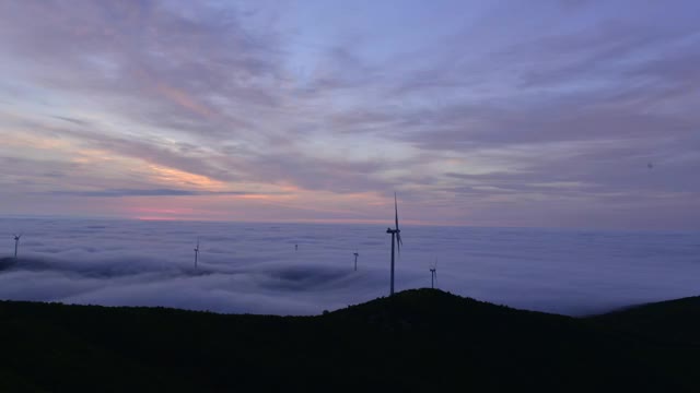 云海朝霞日出视频素材