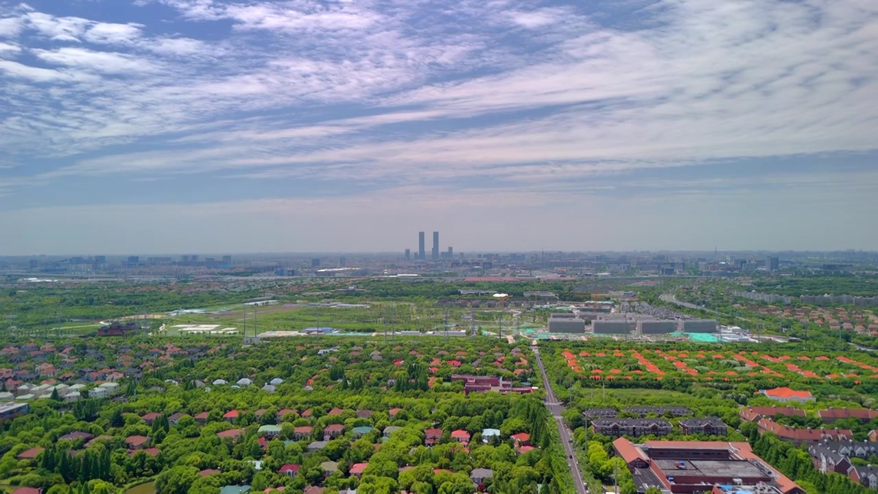 浦东城市风光视频素材