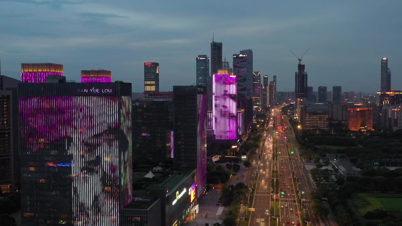 城市夜景视频下载