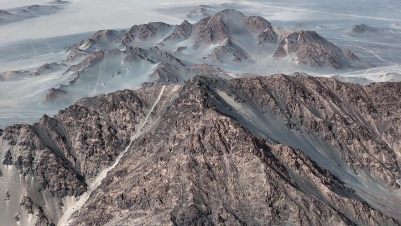 航拍黑独山视频素材