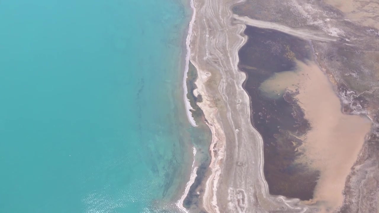 航拍青海湖视频素材