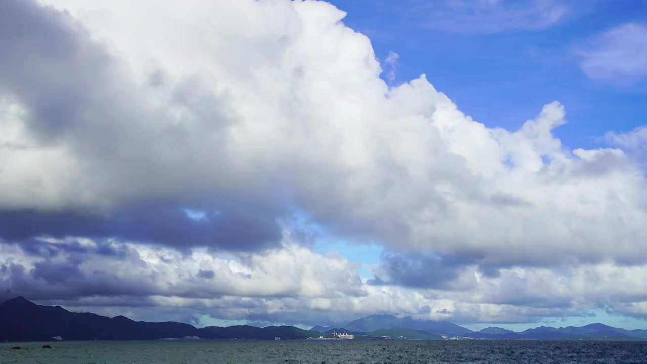 天空云朵延时视频素材