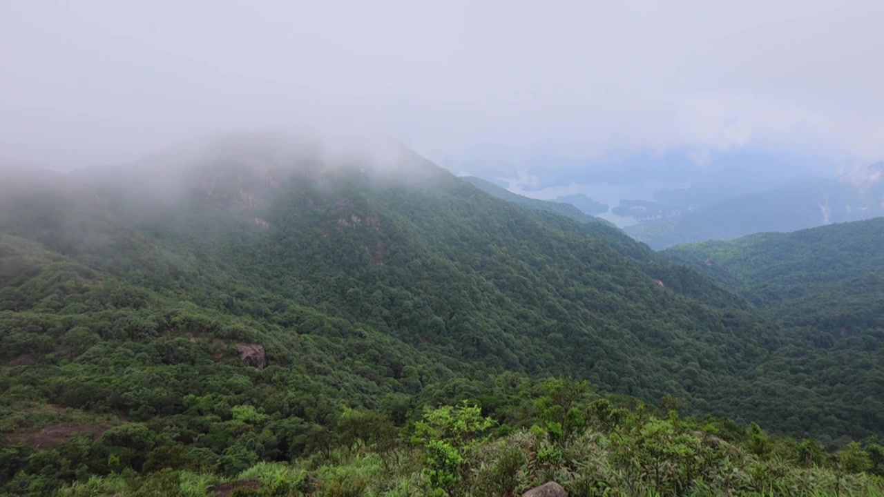 广州从化五指山景区视频下载