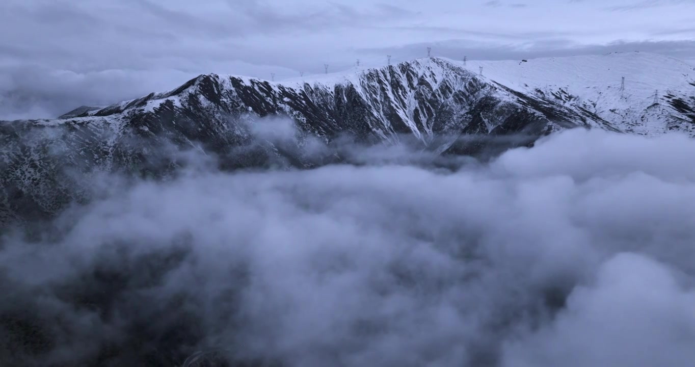 西藏昌都：业拉山风光视频素材