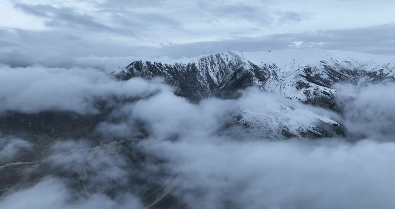 西藏昌都：业拉山风光视频素材