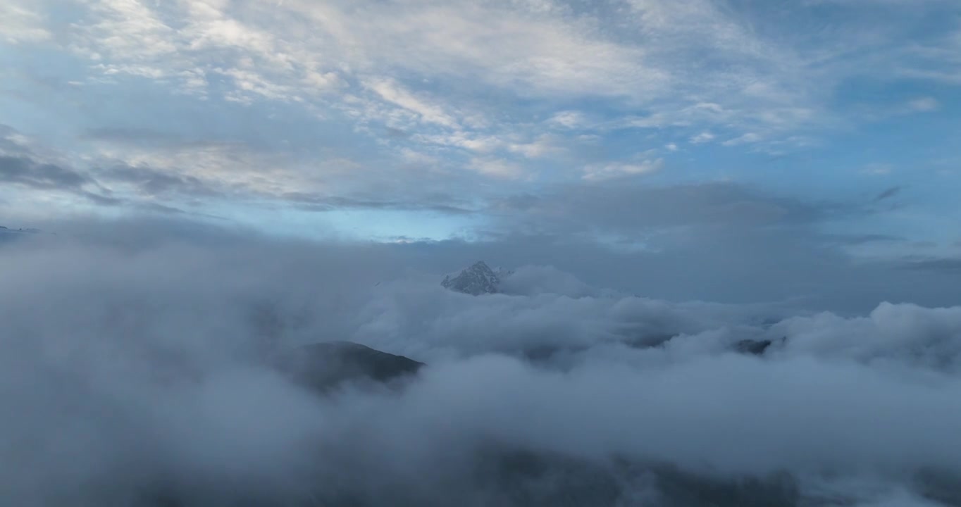 西藏昌都：业拉山风光视频素材