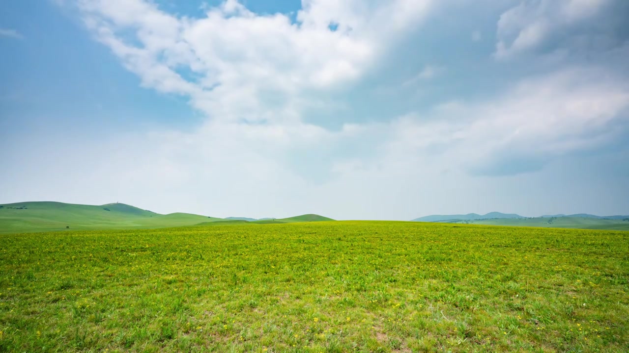 内蒙古草原风景视频素材