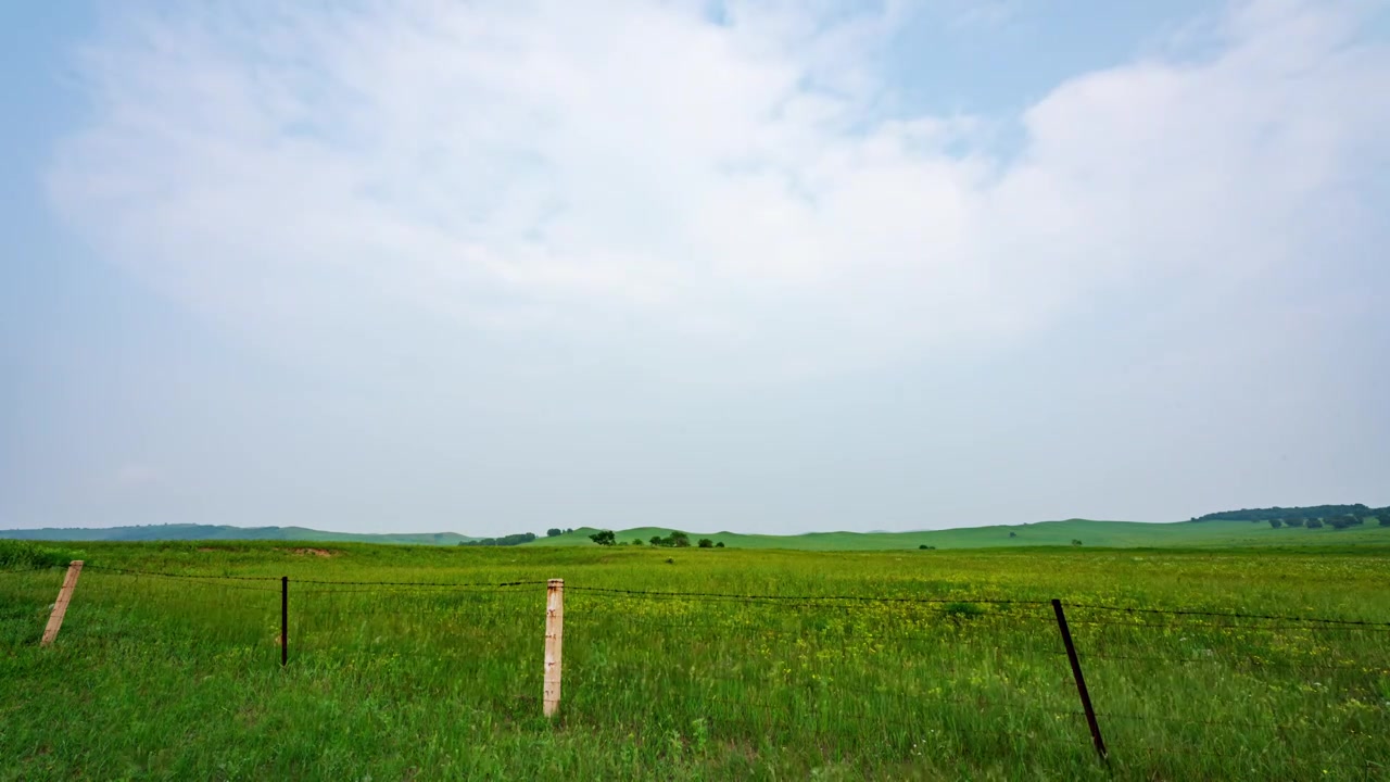 内蒙古草原风景视频素材