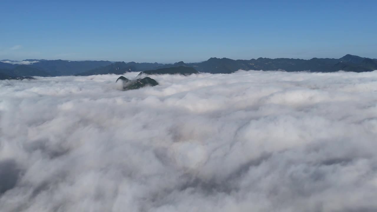 如丝般的云海视频素材