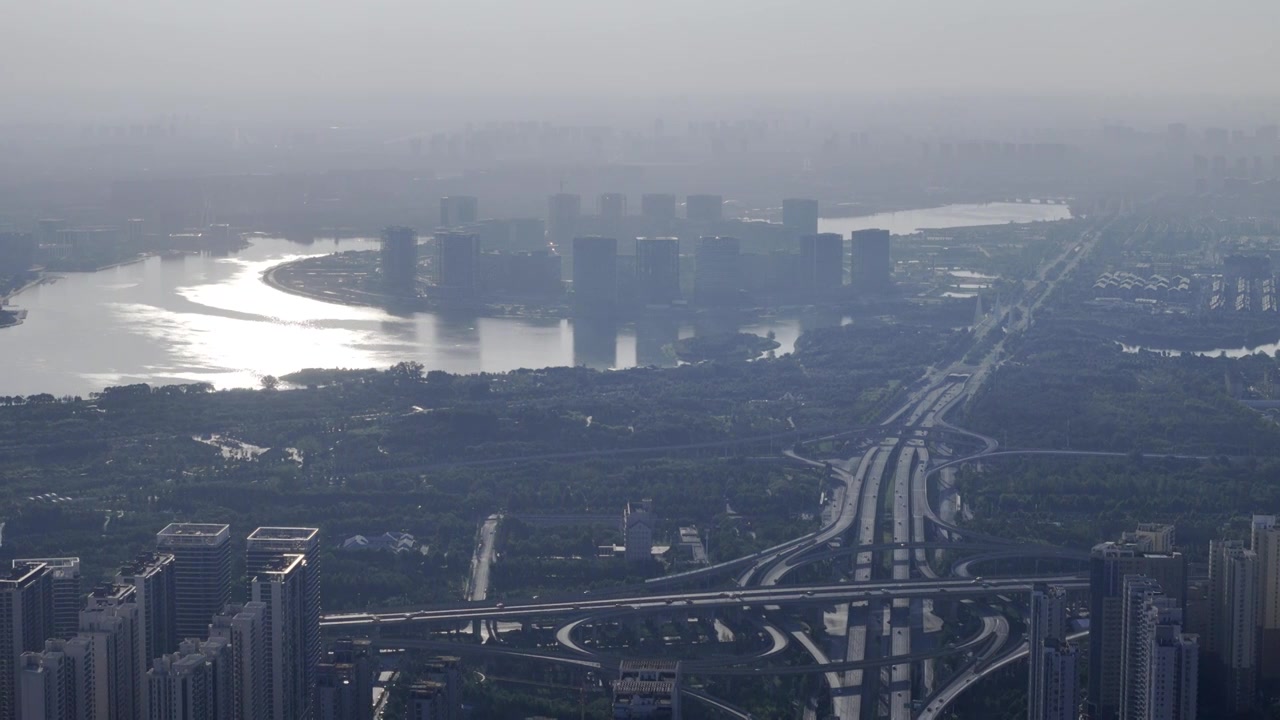 河南郑州城市地标视频合集视频素材