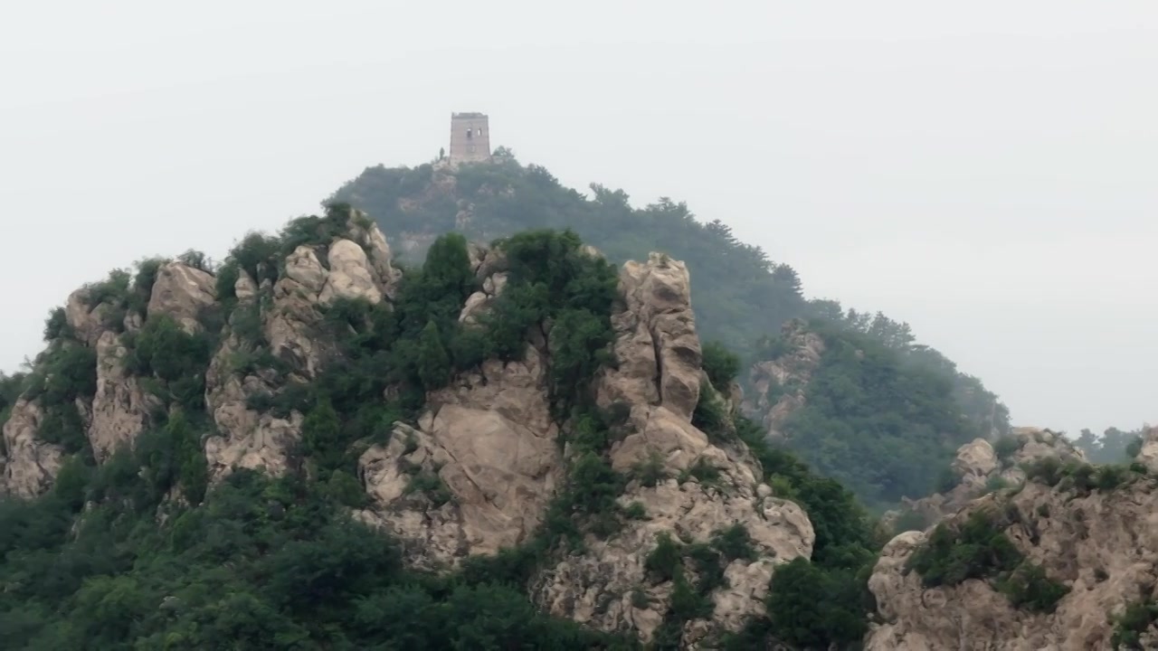 司马台长城视频素材