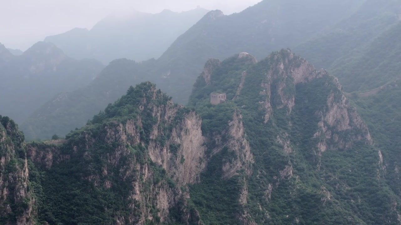 司马台长城视频素材