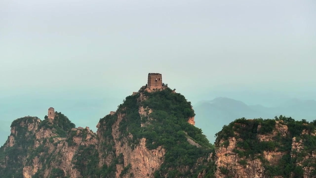 司马台长城视频素材