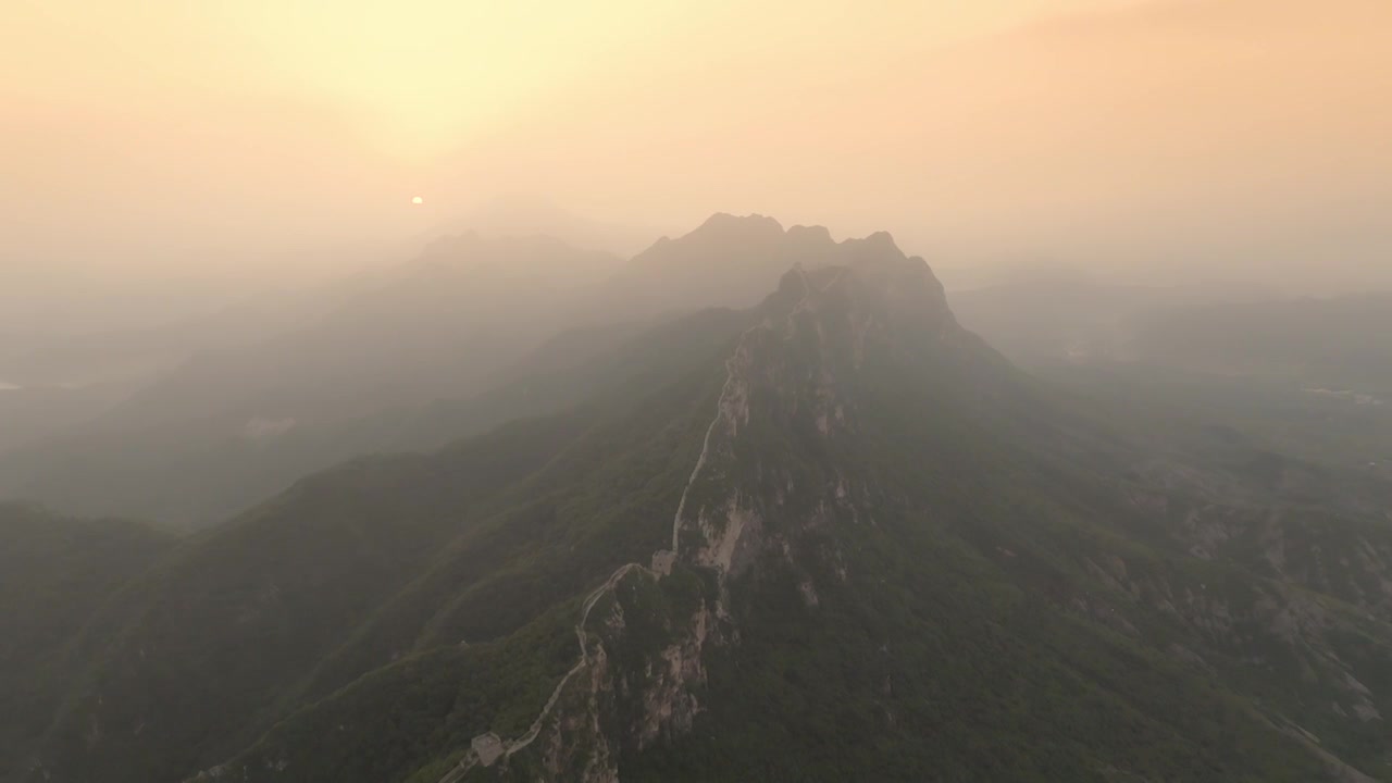 司马台长城视频素材