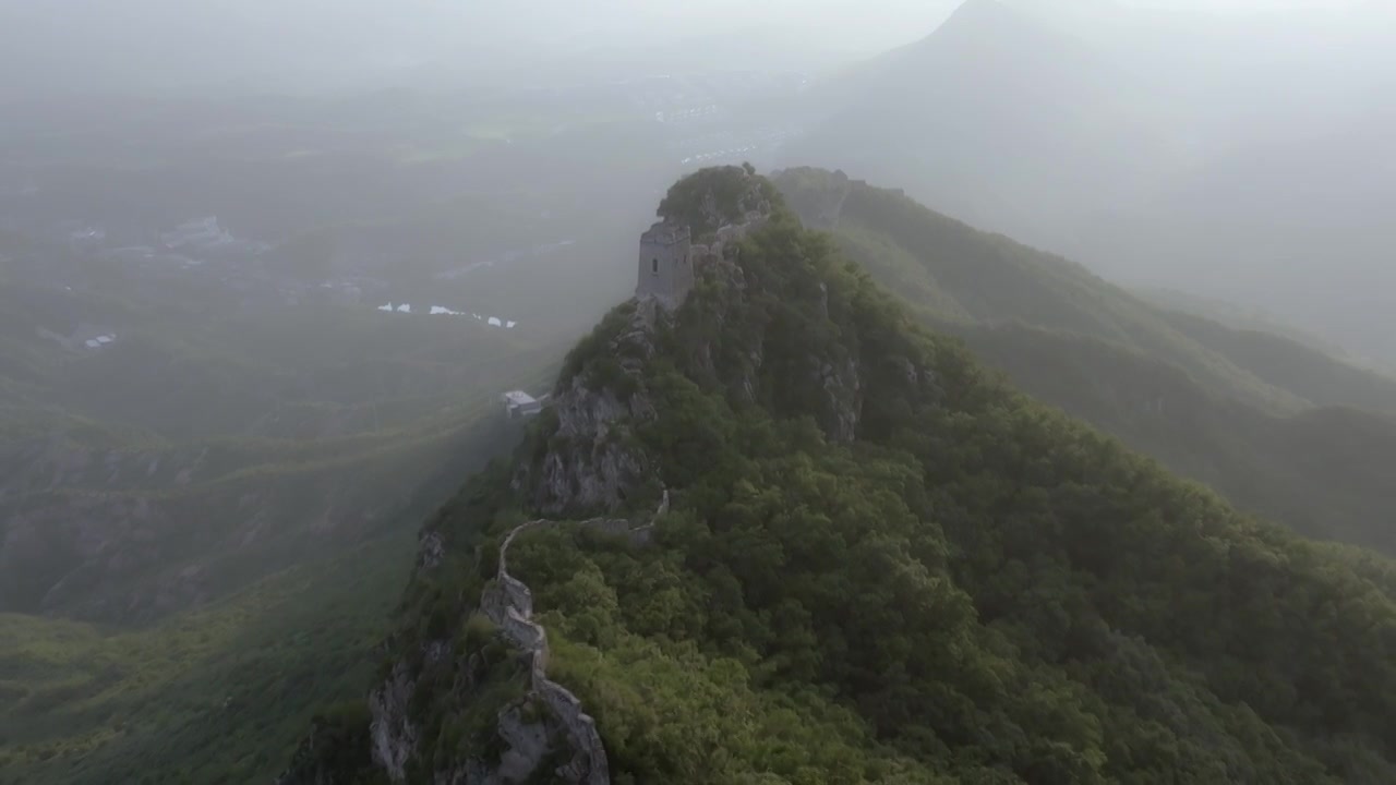 司马台长城视频素材