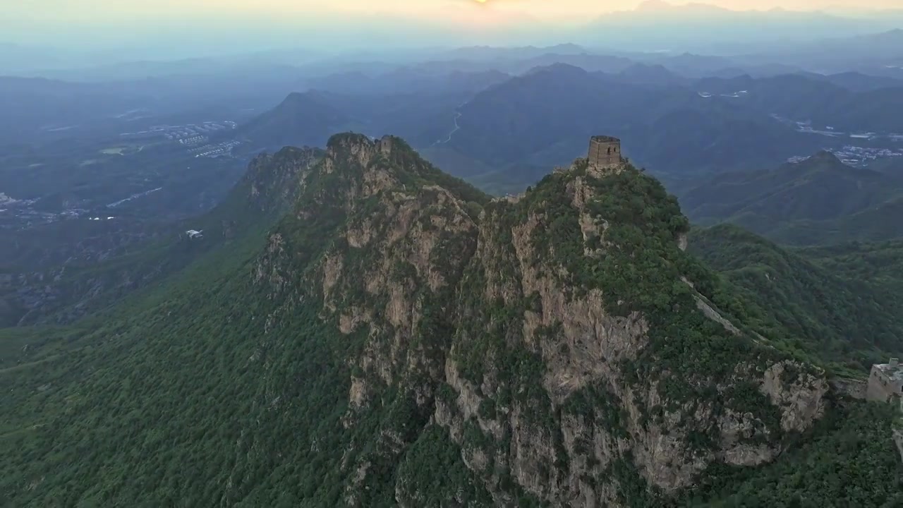 司马台长城视频素材