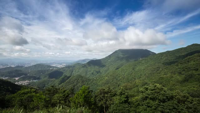 广东深圳梧桐山自然风光 4K延时摄影视频素材